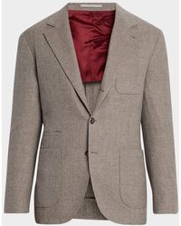 Brunello Cucinelli - Cavallery Twill Sport Jacket - Lyst