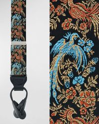 Trafalgar - Birds Of Prosperity Silk Suspender Braces - Lyst
