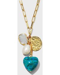 Nest - Heart Charm Necklace - Lyst