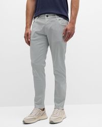 Kiton - Denim Slim 5-Pocket Pants - Lyst