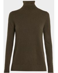 Neiman Marcus - Cashmere Turtleneck Sweater - Lyst