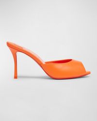 Christian Louboutin - Me Dolly Napa Sole Slide Sandals - Lyst