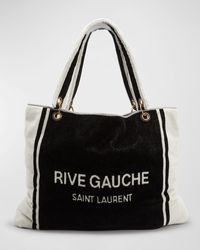 Saint Laurent - Rive Gauche Towel Cabas - Lyst