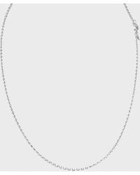 Tamara Comolli - 18k White Gold Chain Necklace - Lyst