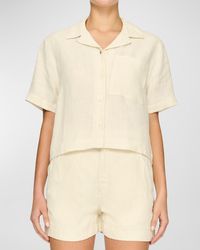 DL1961 - Hampton Short-Sleeve Linen Shirt - Lyst