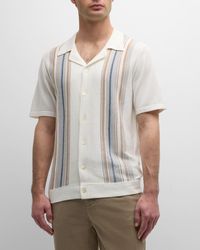 Rails - Silas Striped Polo Shirt - Lyst