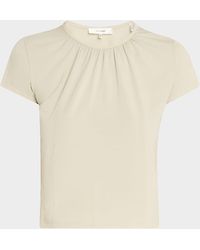 FRAME - The Gathered Tee - Lyst