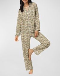 Bedhead - Floral-Print Organic Cotton Lawn Pajama Set - Lyst