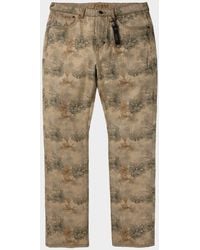 PRPS - Okinawa Floral Embroidered Five-Pocket Pants - Lyst