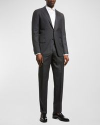 Kiton - Two-Piece Solid Wool Suit - Lyst