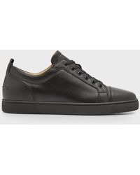 Christian Louboutin - Louis Junior Leather Sole Sneakers - Lyst