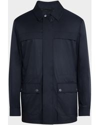 Canali - Apos;S Brera Four-Pocket Field Jacket - Lyst