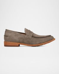 Frye - Apos;S Tyler Flex Suede Penny Loafers - Lyst