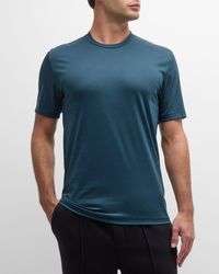 Zimmerli of Switzerland - 286 Sea Island Cotton Crewneck T-Shirt - Lyst