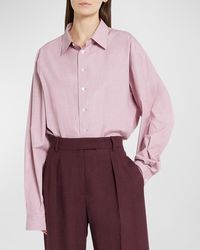The Row - Attica Oversized Button Down Shirt - Lyst