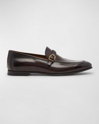 Tom Ford - Martin Apron Toe Leather Loafers - Lyst