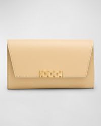 Victoria Beckham - Flap Leather Wallet On Chain - Lyst