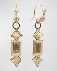 Armenta - Crivelli Drop Earrings With Opal And Morganite - Lyst