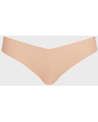 Commando - Low-Rise Cotton Thong - Lyst