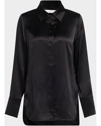 Co. - Silk Button-Down Shirt - Lyst