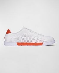 Swims - Breeze Knit Trainer Sneakers, White - Lyst