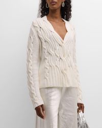 TSE - Cashmere Cable-Knit Cardigan - Lyst
