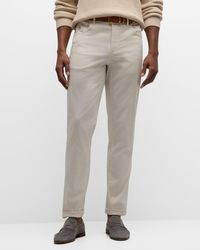 Brunello Cucinelli - Straight-Fit 5-Pocket Pants - Lyst