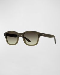 Barton Perreira - Winton Acetate Square Sunglasses - Lyst