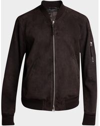 Tom Ford - Apos;S Brushed Suede Bomber Jacket - Lyst
