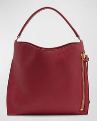 Tom Ford - Alix Hobo Small In Grained Leather - Lyst