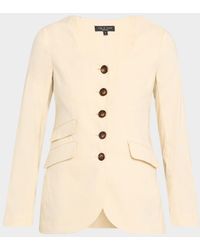 Rag & Bone - Roslyn Linen Blazer - Lyst