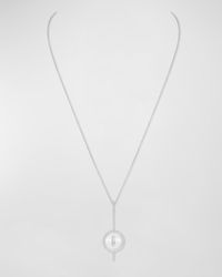 Messika - Lucky Move 18k White Gold Arrow Diamond Necklace - Lyst