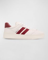 Bally - Rebby Low-Top Leather Sneakers - Lyst