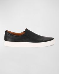 Frye - Astor Leather Slip-on Sneakers - Lyst
