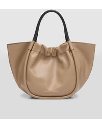 Proenza Schouler - Small Ruched Leather Tote Bag - Lyst