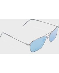Ray-Ban - Caravan Reverse Metal Square Sunglasses, 58Mm - Lyst