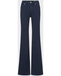 Veronica Beard - Crosbie Wide-Leg Patch Pocket Jeans - Lyst