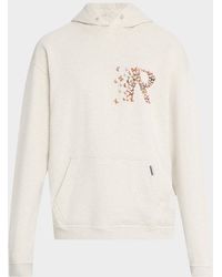 Represent - Apos;S Butterfly Initial Cotton Hoodie - Lyst