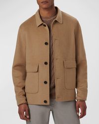 Bugatchi - Full-Button Wool Jacket - Lyst