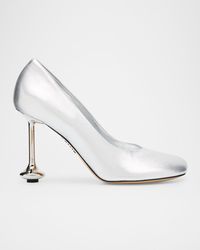 Loewe - Toy Metallic Leather Stiletto Pumps - Lyst