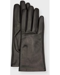 Vince - Classic Nappa Leather & Cashmere Gloves - Lyst