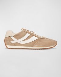 Vince - Oasis Runner Leather Low-Top Sneakers - Lyst