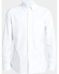 Tom Ford - Slim Fit Cotton Pinstripe Sport Shirt - Lyst