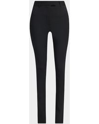 McQueen - Lightweight Wool-Silk Flare Pants - Lyst