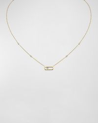 Messika - Move Uno 18K Diamond Pendant Necklace - Lyst