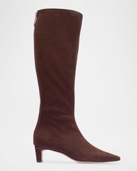 Bernardo - Eton Suede Knee-High Boots - Lyst