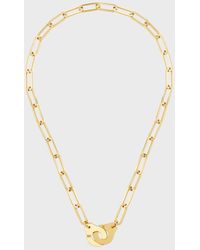 Dinh Van - Yellow Gold Menottes R15 Extra-large Chain Necklace - Lyst