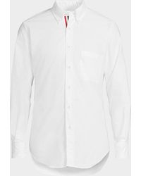 Thom Browne - Apos;S Oxford Grosgrain-Placket Dress Shirt - Lyst