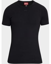 DIESEL - Apos;S Oval D Slim-Fit Stretch Cotton T-Shirt - Lyst