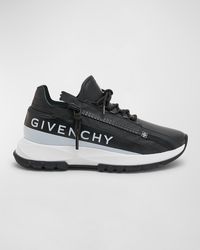 Givenchy - Spectre Leather Zip Runner Sneakers - Lyst